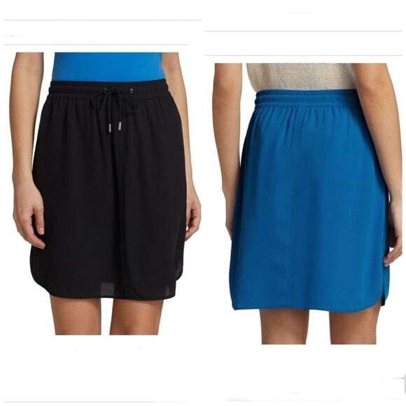 NWT ATM Crepe Georgette Drawstring Skirt XS - Picture 12 of 13